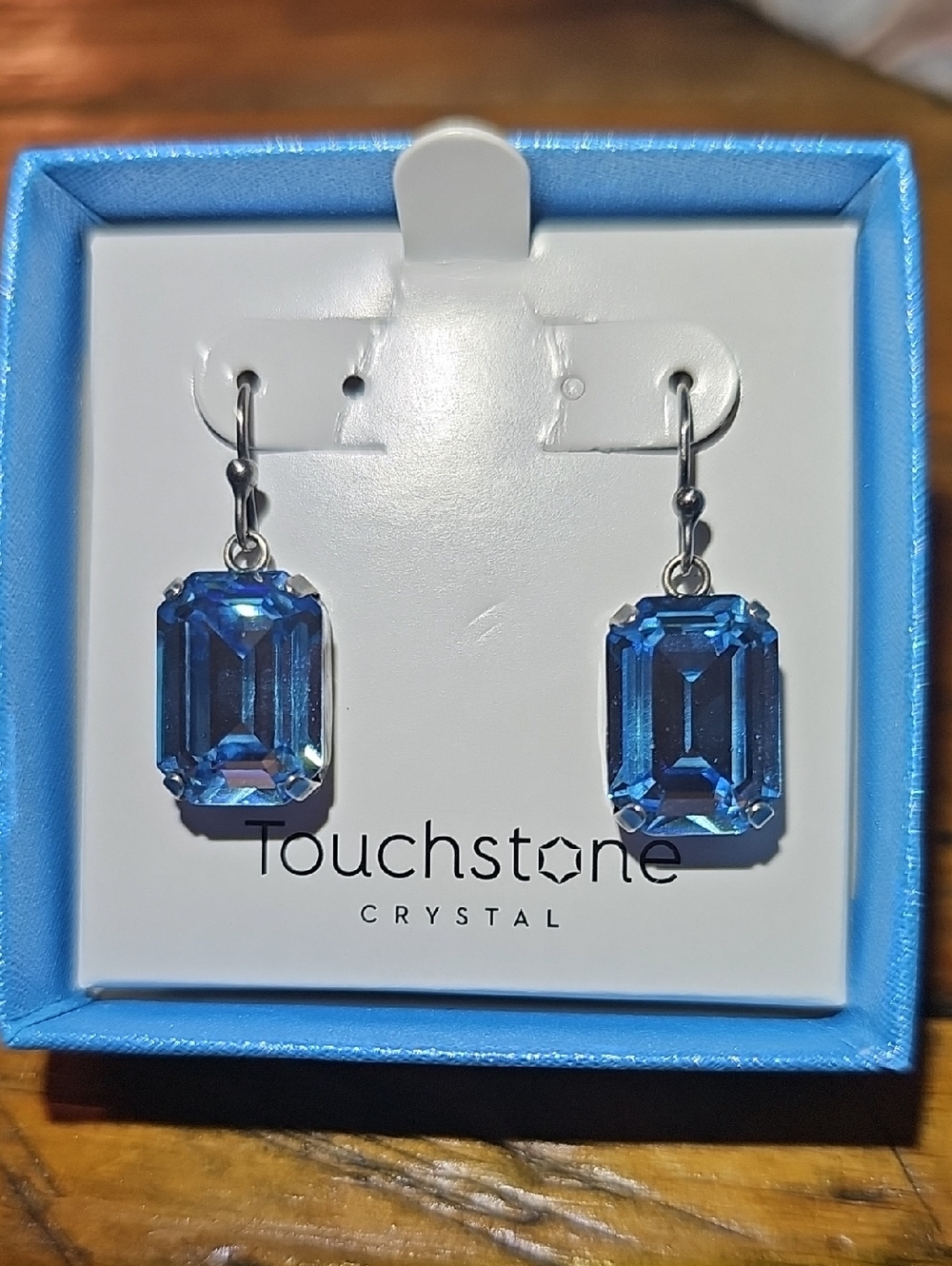 Cool Blue Earrings - Touchstone Crystal
